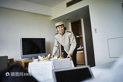 人类饮食传达客房服务早餐